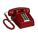 Benotek Landline Phone for Home Retro Amplified Single Line Corded Desk Telephone with Extra Loud Ringer Land Line House Phone Old Fashion Telephones