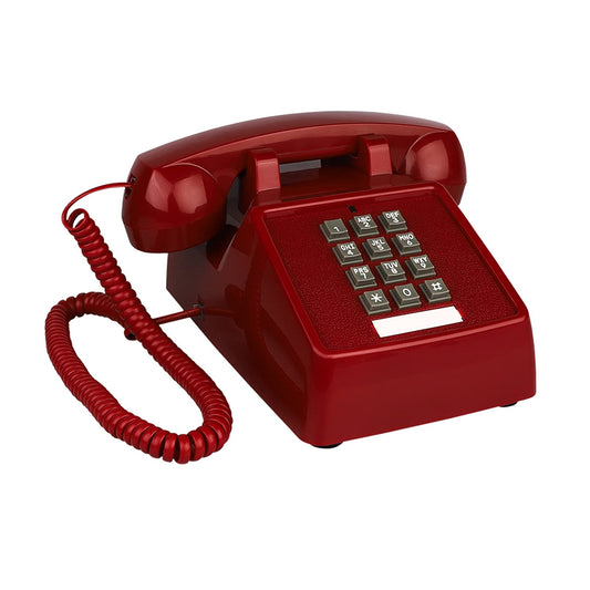 Benotek Landline Phone for Home Retro Amplified Single Line Corded Desk Telephone with Extra Loud Ringer Land Line House Phone Old Fashion Telephones