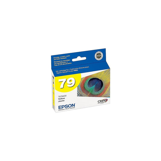Epson 79 Claria Hi-Definition Ink Standard Capacity Yellow Cartridge (T079420) Works with Artisan 1430, Stylus Photo 1400