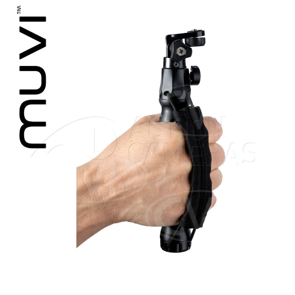 Veho Muvi Palm Strap Mount for Snowboarding/Skydiving/Surfing/Scuba/Action Sports for Muvi KX-Series | Muvi K-Series | Muvi HD | Muvi Micro - Black