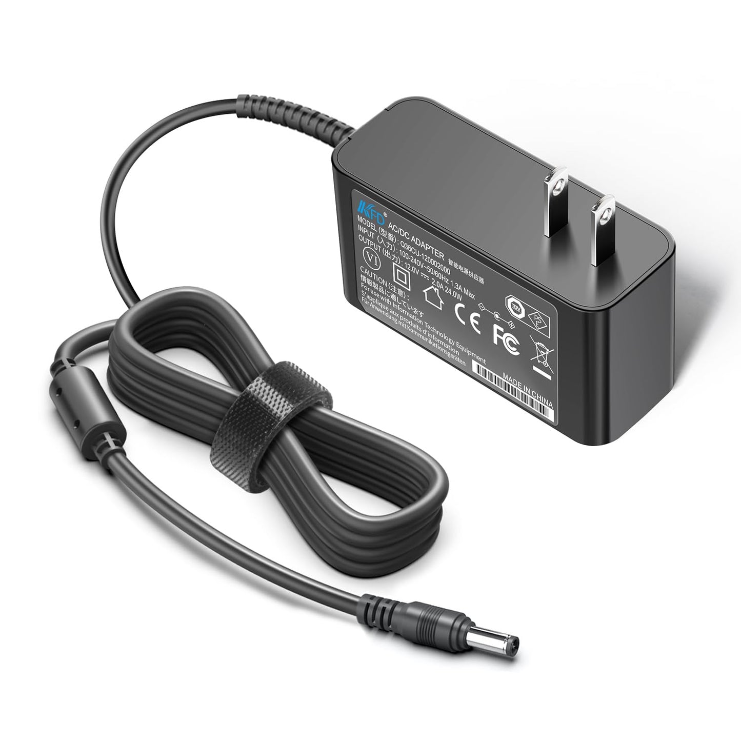 KFD 12V Charger AC Adapter for Linksys Wireless Router E1200 E1500 E2000 E2500 E3200 E4200 EA3500 EA4500 WRT54GS Comcast Xfinity Motorola Surfboard