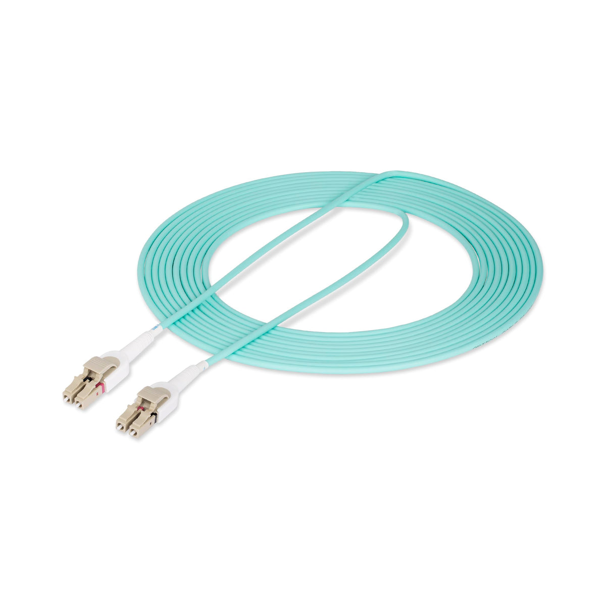 StarTech 16ft/5m OM4 Switchable Fiber Cable, LC to LC, Optic (450FBLCLC5SW)