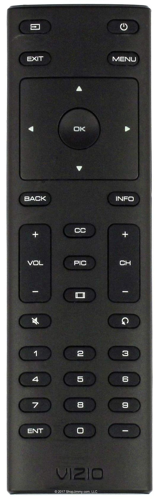 Vizio XRT134 Remote Control for D50u-D1
