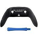Replacement Back Shell Cover Trim forDualSense Edge Controller Compatible withPS5 DSE- Clip-On Housing with OEM-Spec Soft Rubber Grip, Fixes Yellowing