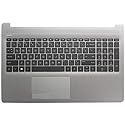 Laptop Replacement Keyboard Fit HP Pavilion 15-DA0032WM 15-DA0033WM 15-DA0053WM 15-DA0073WM 15-DA1088NS US Layout with C Shell TouchPad (Sliver)