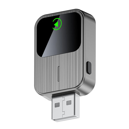 Wireless CarPlay Adapter for iPhone - Wired to Wireless CarPlay,Plug & Play,Fast & Stable Connection,Mini USB & Reset Button,Compatible with Cars
