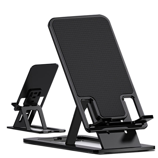 HZZADZXW Cell Phone Stand, Foldable and Portability Travel Phone Holder, Adjustable Angle, Compatible with All Mobile Phones Tablet, Stable and Non