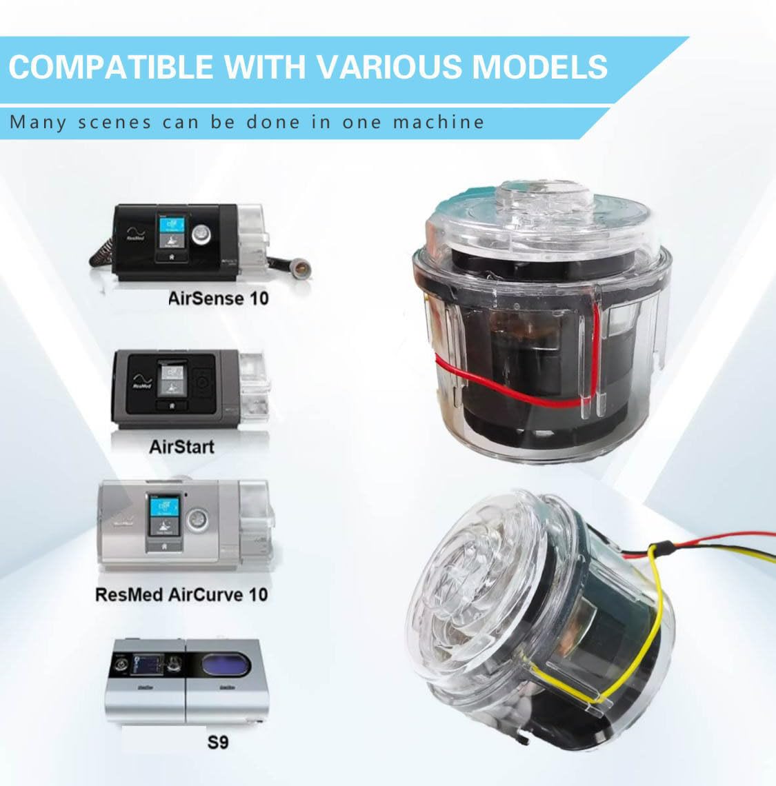 Heuamaey 1PC New Motor Replace S10 S9 Parts S9 S10 Motor