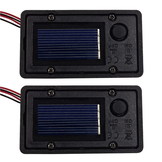 AQEENURA Battery Box, Solar Lantern Light Replacement Parts Top for Outdoor Hanging Lanterns Container Home Solar Lamp Hanging Lantern Led Accessories