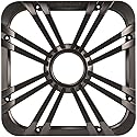 KICKER 12-inch (30cm) Square Subwoofer Grille for 11S12L7,LED, Charcoal