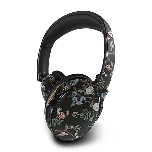 MightySkins Skin Compatible with Bose QuietComfort 45 Headphones - Asian Fabric | Protective, Durable, and Unique Vinyl Decal wrap Cover | Easy…
