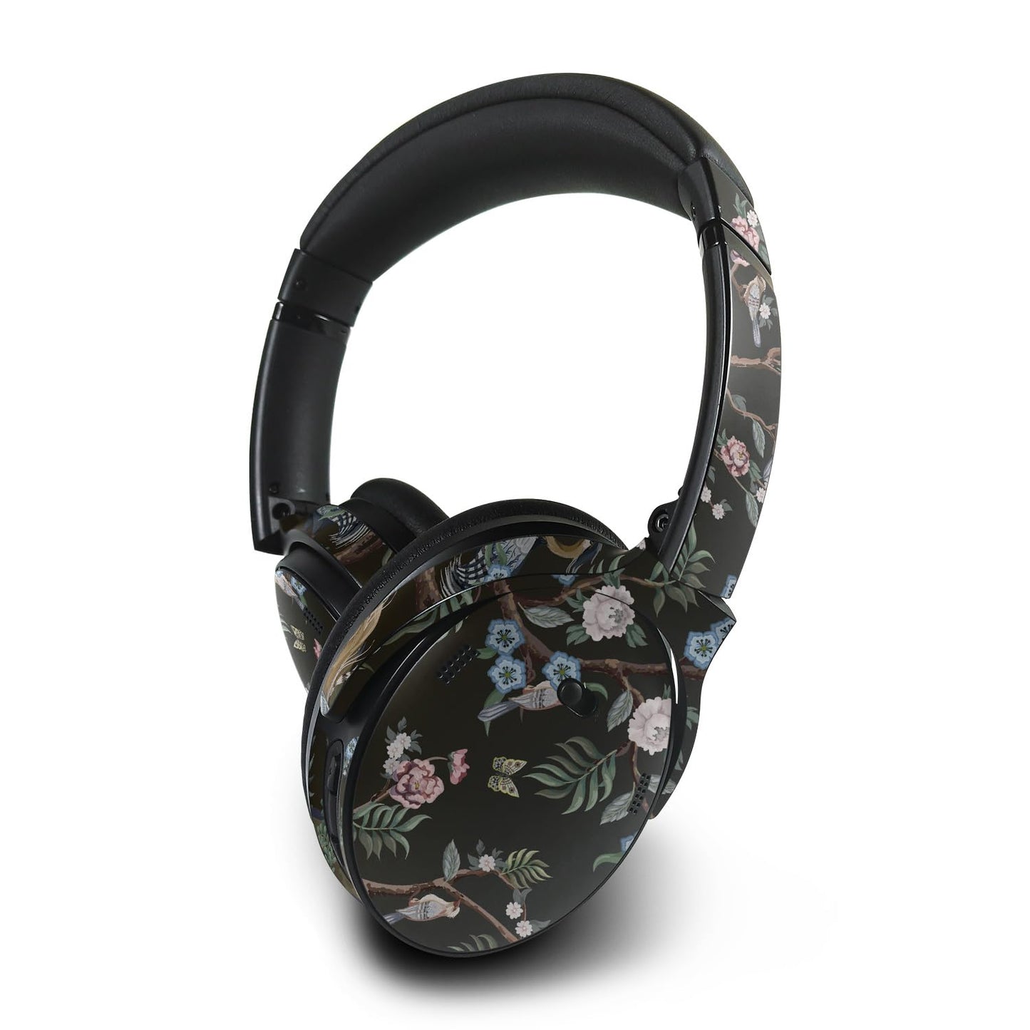 MightySkins Skin Compatible with Bose QuietComfort 45 Headphones - Asian Fabric | Protective, Durable, and Unique Vinyl Decal wrap Cover | Easy…