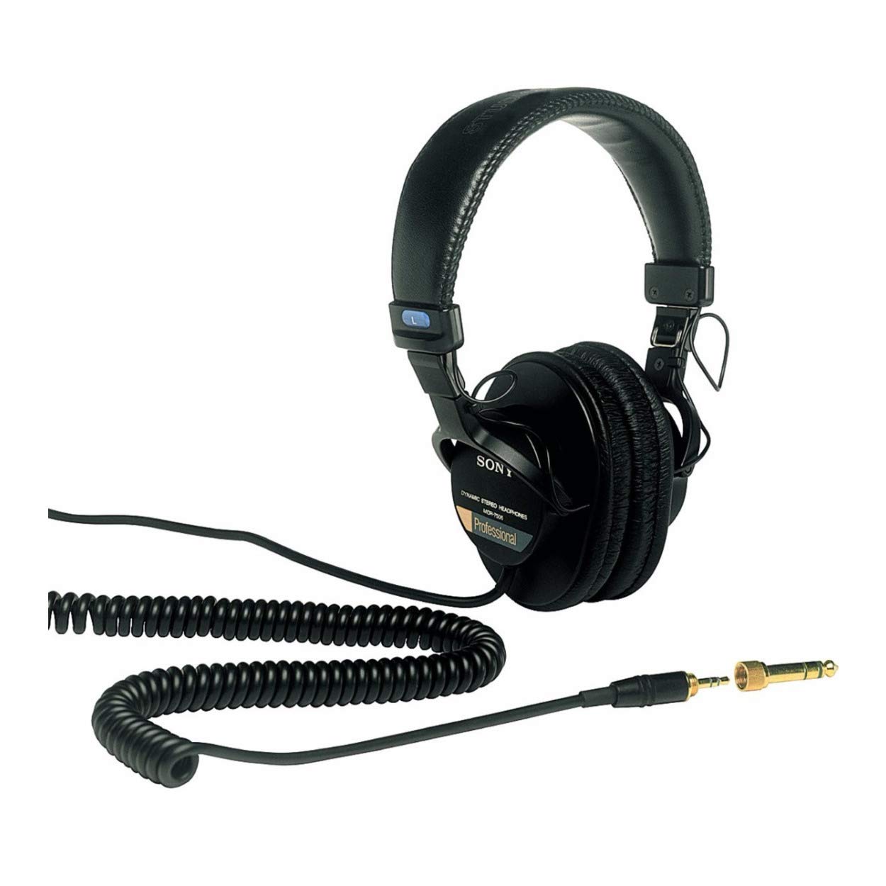 Sony MDR7506 Folding Professional Closed Ear Headphones Bundle with FocusProAudio Compact 4-Channel Stereo Headphone Amplifier with DC 12V Power…