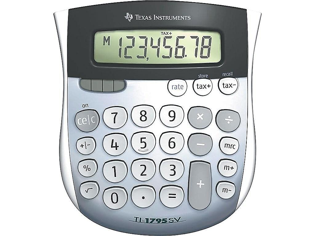 TEXTI1795SV - TI-1795SV Minidesk Calculator