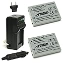 Wasabi Power Battery (2-Pack) and Charger for Canon NB-5L and Canon PowerShot S100, S110, SD700 IS, SD790 IS, SD800 IS, SD850 IS, SD870 IS, SD880 IS