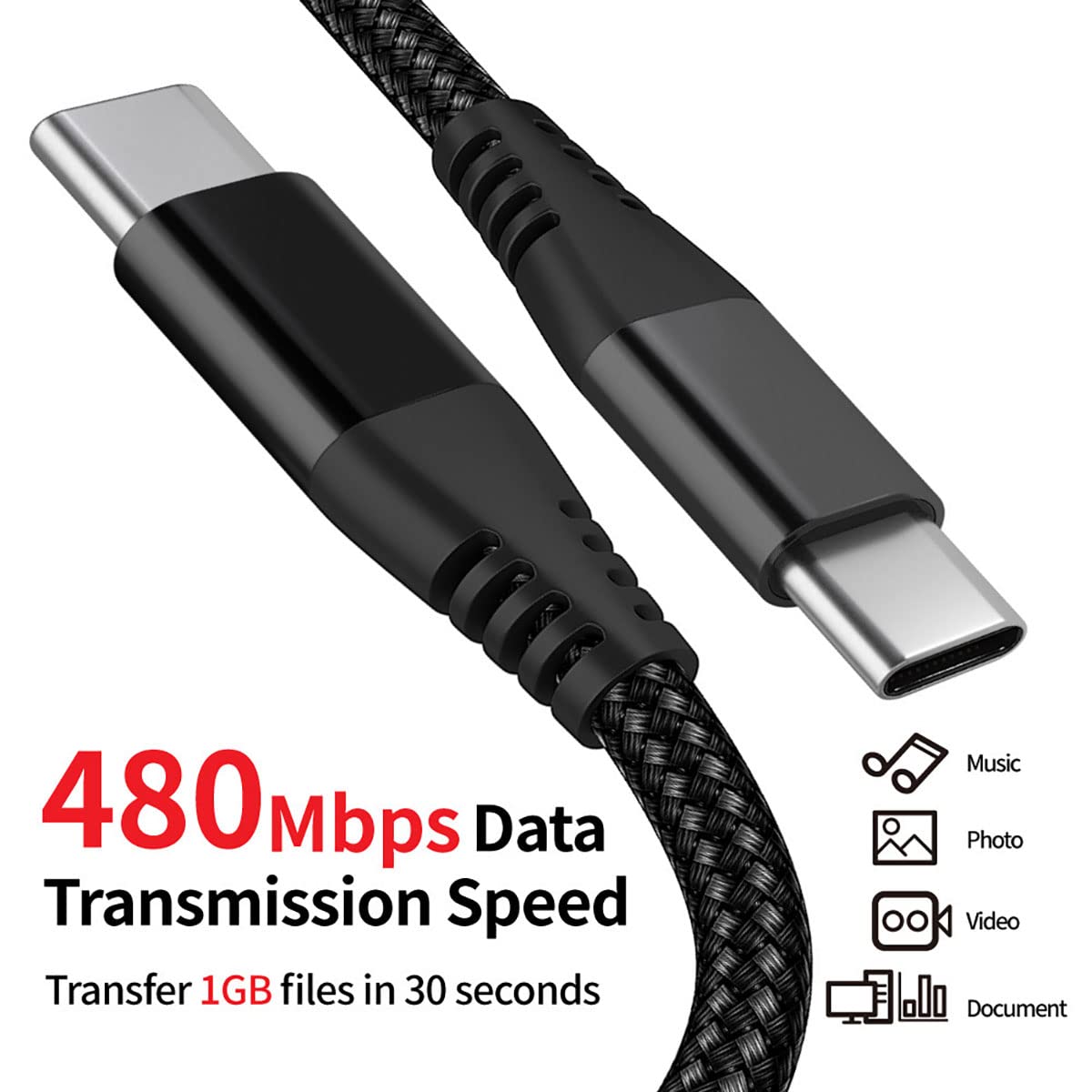 10FT USB C Charger Cable Cord Compatible for Samsung Galaxy z flip 4 5G, flip 3, flip 2, Galaxy z fold 4, Samsung fold 3, z fold 2 Wires for 5G flip