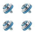 ZZHXSM 4pcs Hard Drive Mounting Screw Blue Rubber Pad Hard Drive Isolated Installation Screws for HP 3.5 HDD DC7800 DC7900 8000 8100 Z400 Z600 Screws