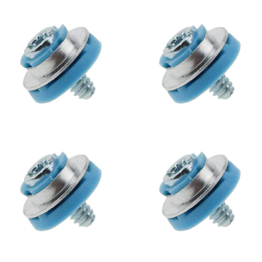 ZZHXSM 4pcs Hard Drive Mounting Screw Blue Rubber Pad Hard Drive Isolated Installation Screws for HP 3.5 HDD DC7800 DC7900 8000 8100 Z400 Z600 Screws