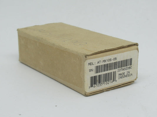 Allied Telesyn Centrecom Mx10S BNC Micro Transceiver Side Mounted BNC Slim