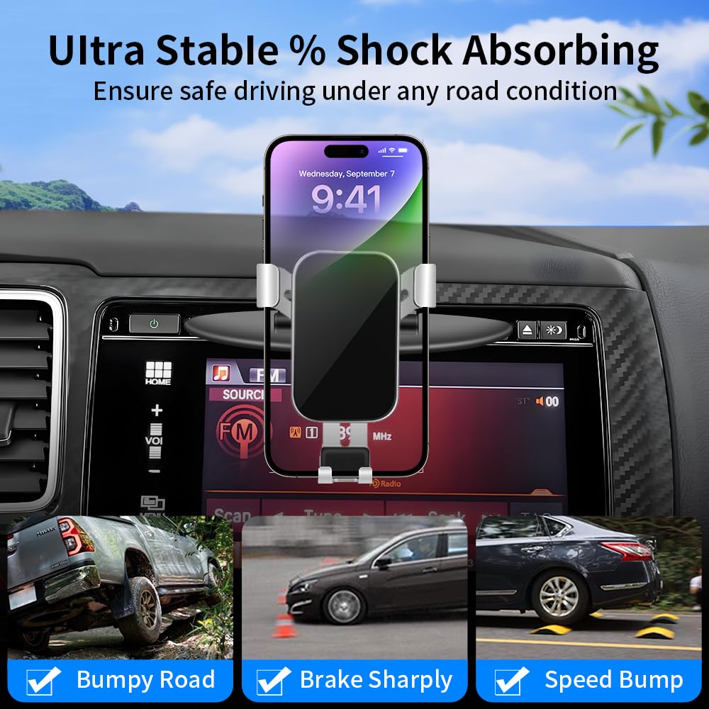 Car CD Slot Phone Mount for Honda Civic 2001-2015?Odyssey 2011-2017?Pilot 2003-2022 Automobile Interior Accessories Best Cellphone Holder Cell Phones