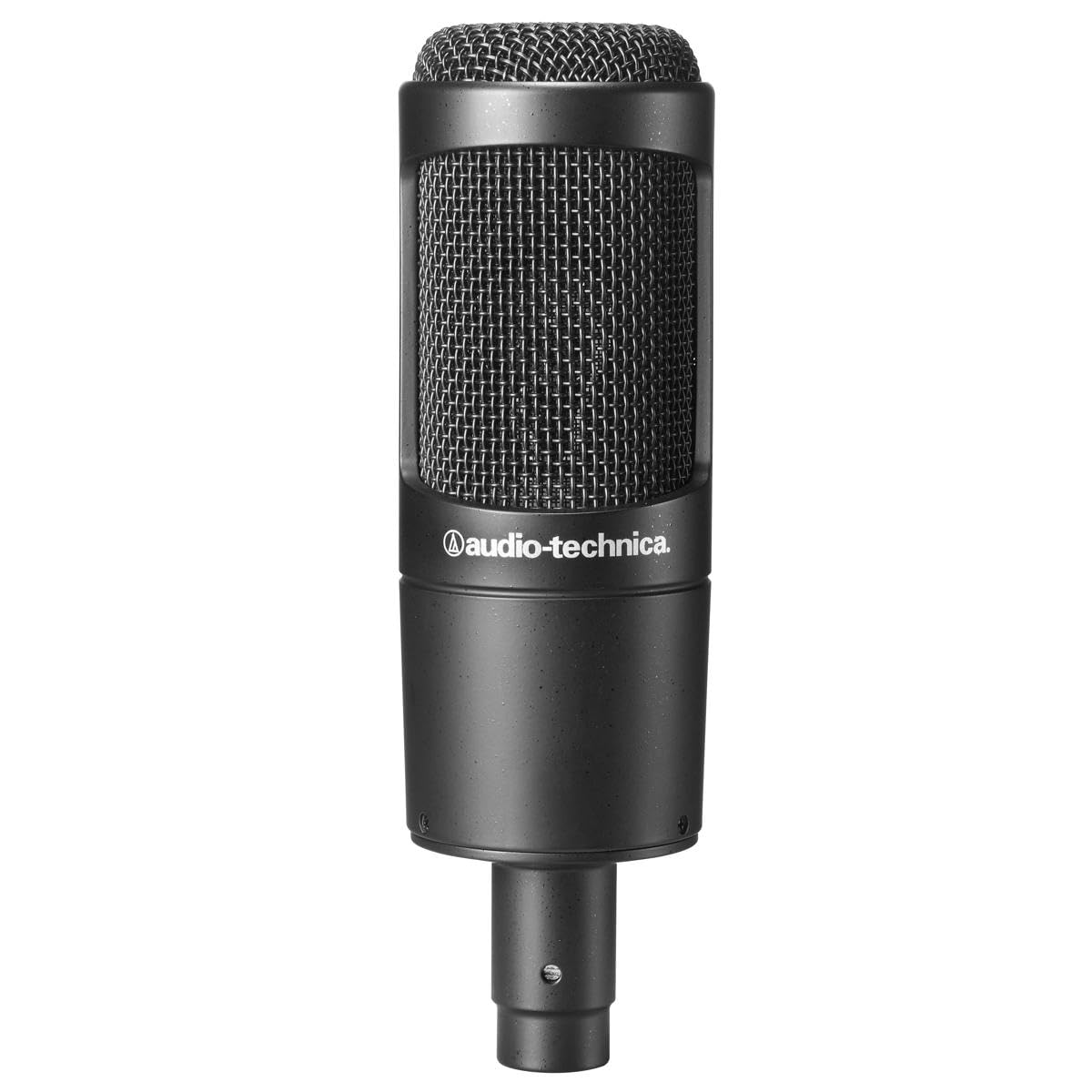 Audio-Technica AT2035 Cardioid Condenser Side-Address Microphone, 20Hz to 20kHz Frequency Response, 120 ohms Impedance - Bundle with Samson PS04 Pop