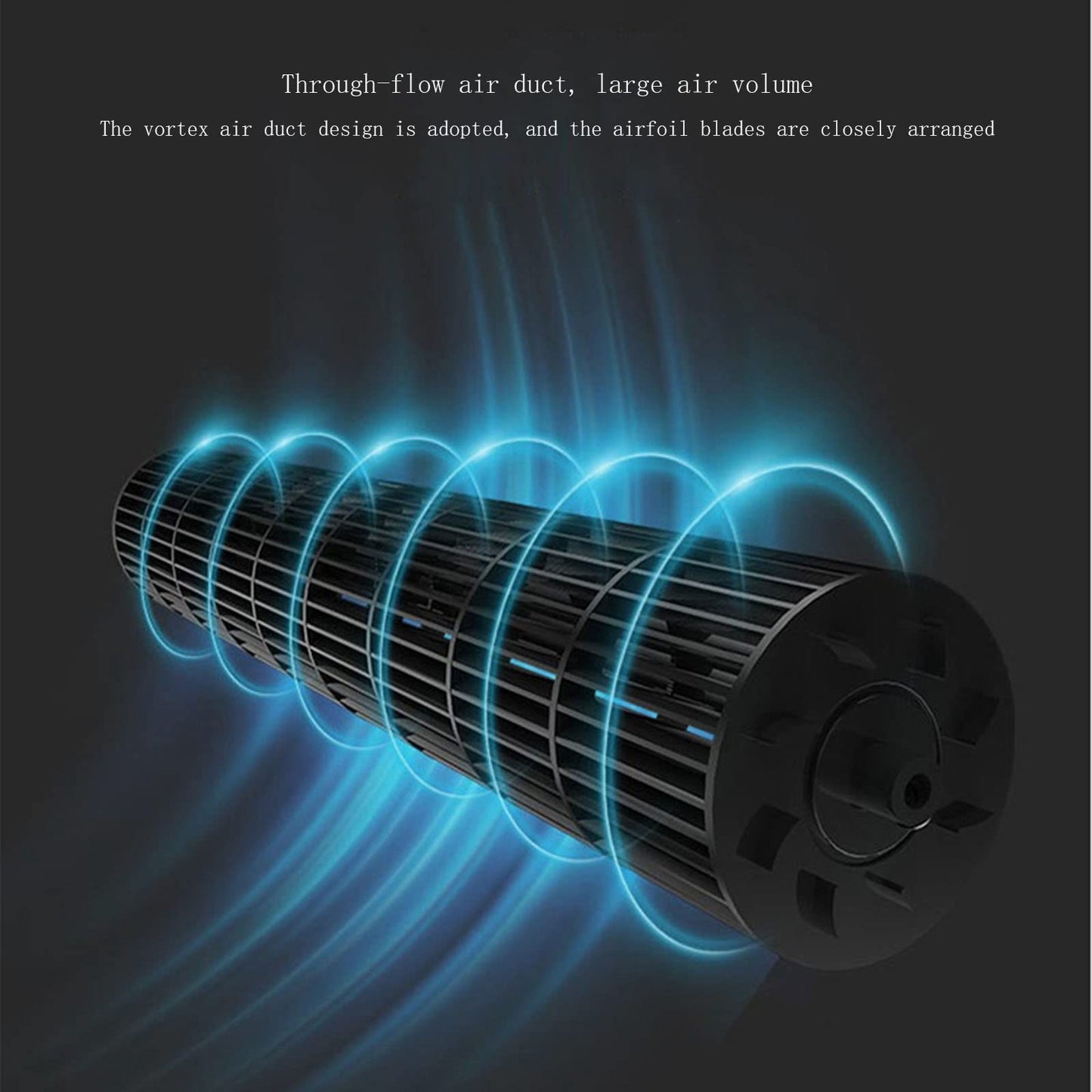 YWangQiang Tower Fan 7.5h Timer Quiet Cooling Fan 3 Speeds White Indoor Perfect for Home Or Office