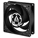 ARCTIC P8-80 mm Case Fan, Pressure-Optimised, Quiet Motor, Computer, Fan Speed: 3000 RPM - Black