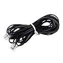 iSoHo Phones: Straight Phone Cord for Landline Phone: Cable, Telephone Extension Land Line Cable: Easy to Use + Excellent Sound Quality for House