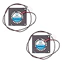 WINSINN 30mm Blower Fan 5V 3007 Hydraulic Bearing 30x7mm Turbine Turbo - High Speed (Pack of 2Pcs)