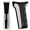5 Ports USB Hub for PS5 - USB 2.0 Hub High-Speed Expansion USB Charger Splitter Adapter with 4 USB + 1 USB C Port, Compatible with Playstation 5
