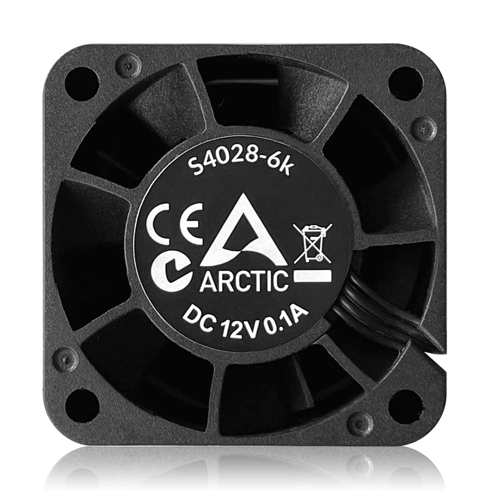 ARCTIC S4028-6K - 40 x 40 x 28 mm Fan, 250-6000 RPM, PWM-Regulated