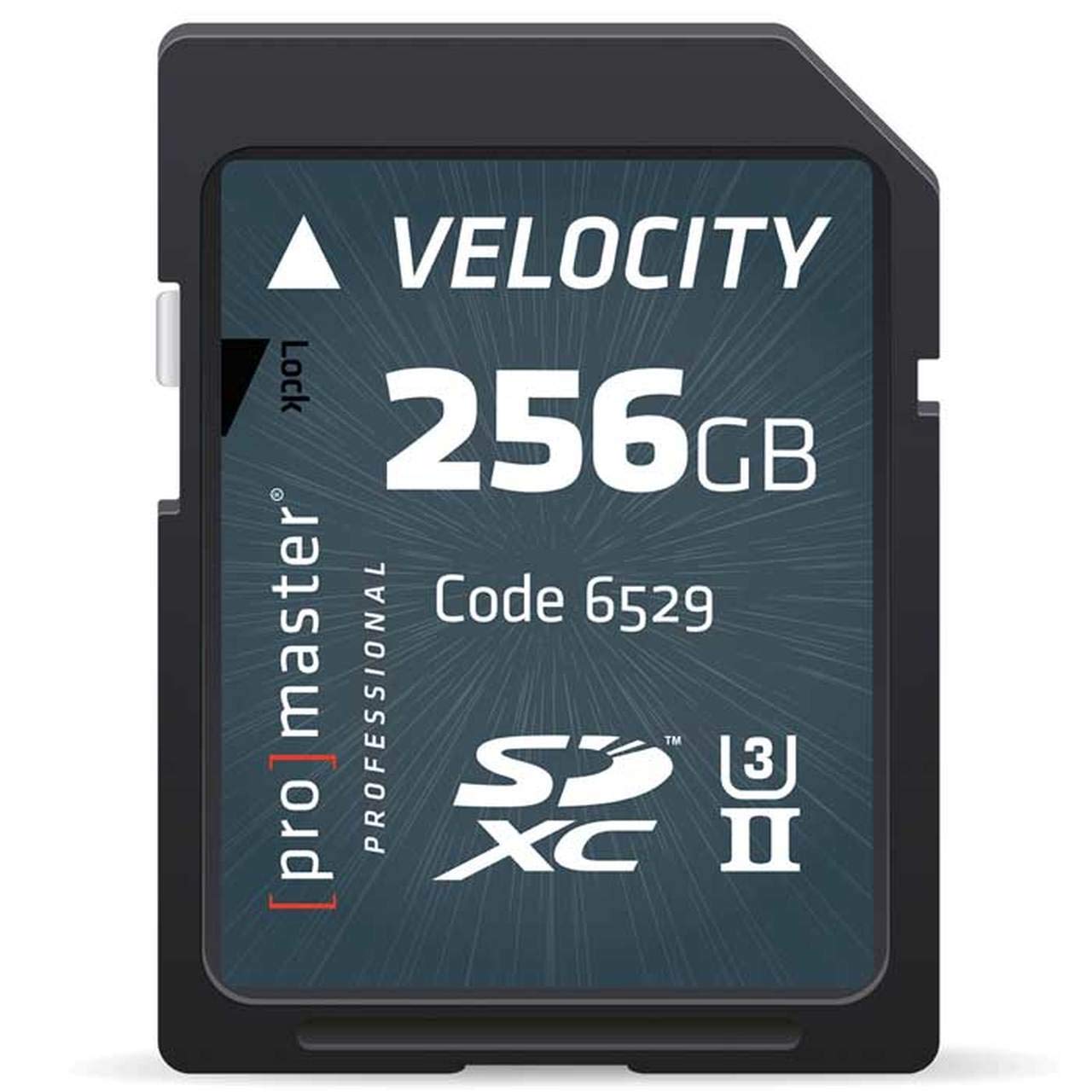 Promaster SDXC 256GB Velocity U3 Memory Card