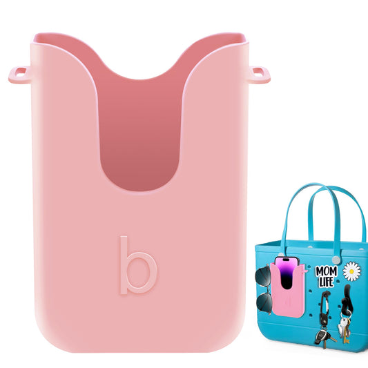 Silicone Phone Holder Compatible with Bogg Bag, with 2Pcs Charms & Hooks