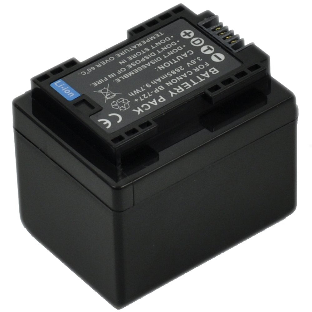 BTBAI BP-727 Camcorder Battery for BP727 BP-709 BP-718 BP-745 LEGRIA VIXIA iVIS HF M506 M52 M56 M60 R306 R36 R37 R38 R406 R46 R48 R47 R506 R56 R57 s1a