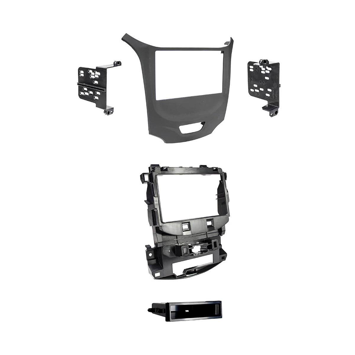 Metra Double DIN Dash Kit for Chevrolet Cruze 2016-2019, Matte Black