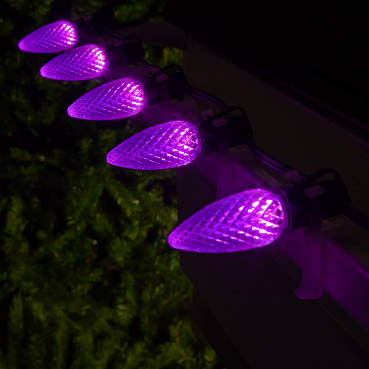 Wintergreen Lighting OptiCore C9 LED Christmas Light Bulbs - Replacement LED Christmas Lights Heavy Duty Premium Outdoor Christmas Lights, E17 Base