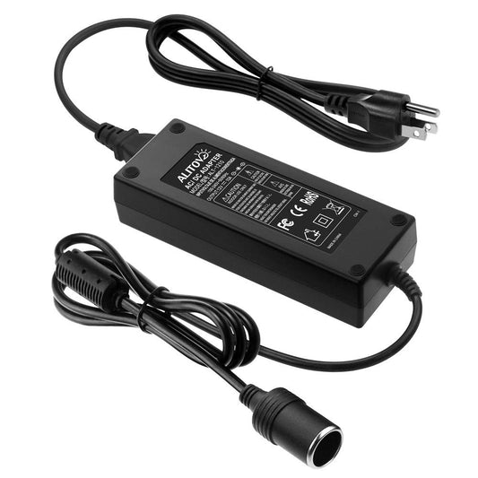 ALITOVE AC to DC Converter 110V to 12V 10A 120W Power Supply Car Cigarette Lighter Adapter to Wall Plug AC to DC Adapter for Car Vacuum Cleaner…