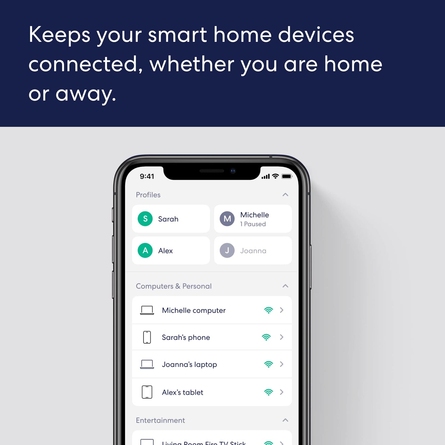 Like-New Amazon eero 6+ mesh wifi router - Supports internet plans up to a Gigabit, Coverage up to 1,500 sq. ft., Connect 75+ devices, 1-pack
