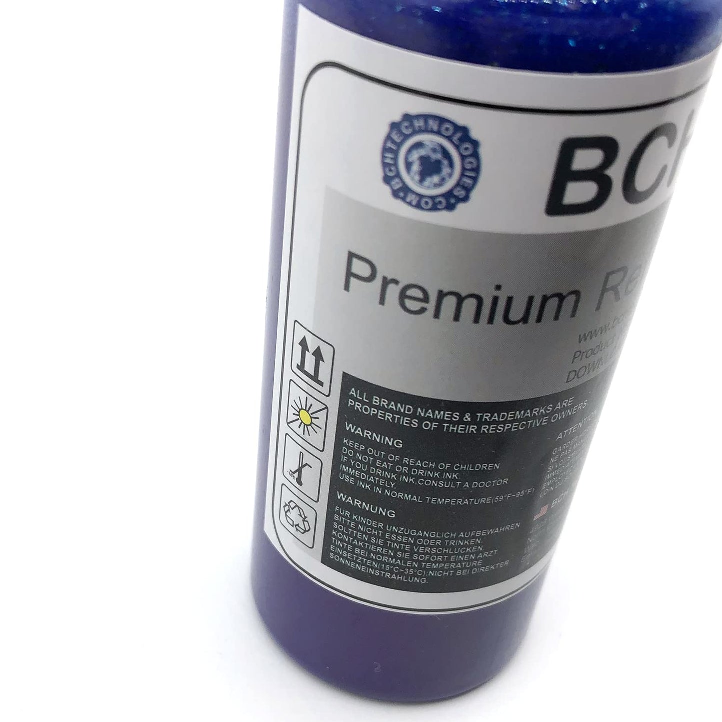 BCH Premium DTF Printer Ink - 100 ml Cyan for Inkjet Direct to Film Heat Transfer Printing…