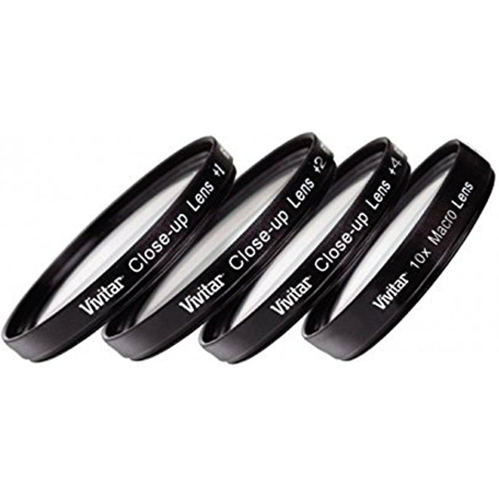 Vivitar Series 1 +1 +2 +4 +10 Close-Up Macro Filter Set w/Pouch (52mm)