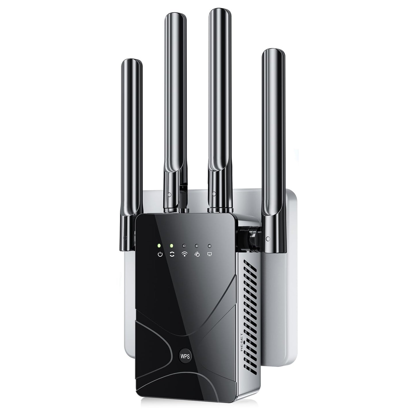 2026 WiFi Extender Signal Booster for Home - Up to 15555 sq.ft Internet Repeater Long Range Covers Up to 68+ Devices, WiFi Booster and Signal