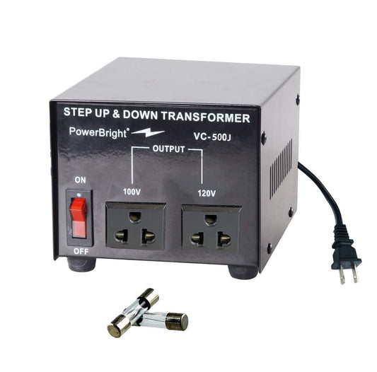 PowerBright 300 Watts Japanese Voltage Transformers, Step Up and Down Japan Converter, can be Used in 120 Volt and 100 Volt Countries, Convert from…