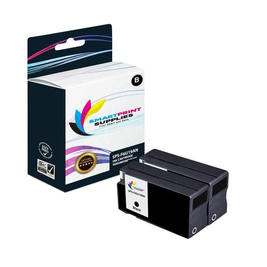 Smart Print Supplies Compatible 952XL F6U19AN Black High Yield Ink Cartridge Replacement for HP OfficeJet 7740 8702 8715, Pro 8210 8216 8218 8710