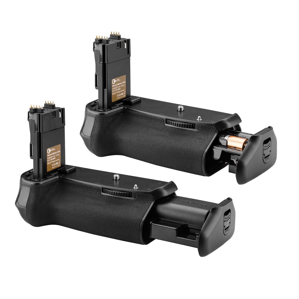 Green Extreme BG-E14 Battery Grip for Canon EOS 80D & 90D - Extended Battery Life, Vertical Shutter Control & Enhanced Ergonomics