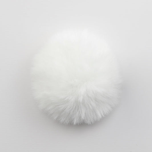 LEFXMOPHY Furry Windscreen for Hollyland Lark M2 Transmitter, White Microphone Furry Wind Screen