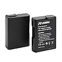 RUEMIU 2-Pack Upgraded 1800mAh EN-EL14 EN-EL14A Battery Compatible with Nikon D3200 D3100 D3400 D3300 D5600 D3500 D5100 D5200 D5300 D5500 DF Coolpix