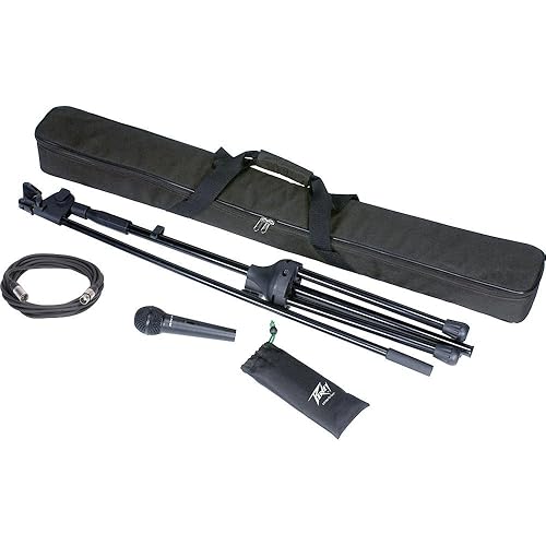 Peavey PV-MSP2 XLR Dynamic Cardioid Microphone with Accessories