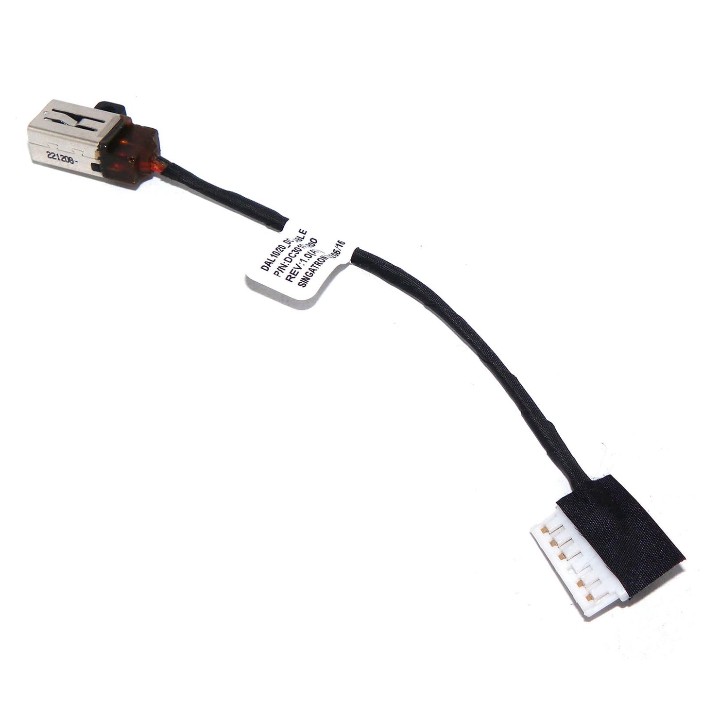 Wobeater Replacement DC Power Jack Harness Cable for DELL Inspiron 3580 3582 3482 3583 P75F 228R6 DC301012300