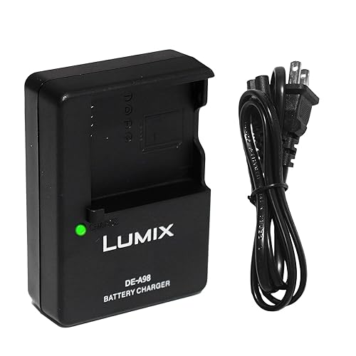 DE-A98 Charger Compatible with Panasonic Camera LUMIX A98B A98C DE-A99 Camera Battery Power Supply