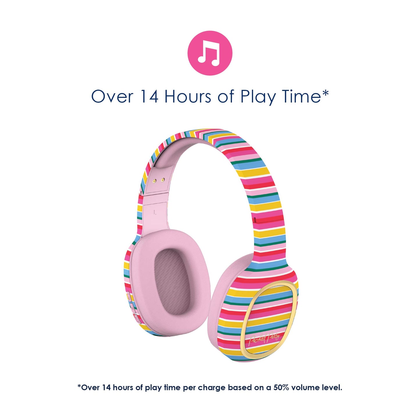 Packed Party More Color More Fun Bluetooth Wireless Headphones by DP Audio